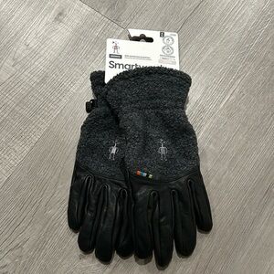 SMARTWOOL | Trail Ridge Sherpa Gloves CHARCOAL